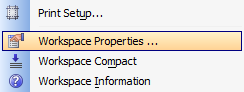 Workspace Properties